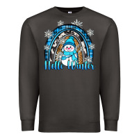 Smoke hello winter rainbow Premium Sweatshirt - Zillion Design Studio