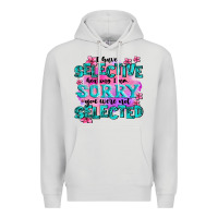 Dove Grey ı have selective hearing ı am sorry you were not Premium Hoodie - AdoDesignShop