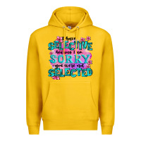 Lemon ı have selective hearing ı am sorry you were not Premium Hoodie - AdoDesignShop