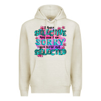 Oatmeal Heather ı have selective hearing ı am sorry you were not Premium Hoodie - AdoDesignShop