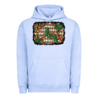 Pigment Grape Ice christmas ornament and diamond plaid  background Urban Hoodie - BundleAndBundleShop
