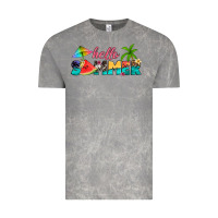 Cloud Rock hello summer Vintage Tee - Artiststas