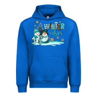 Cobalt winter vibes Urban Hoodie - AdoDesignShop