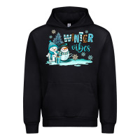 Foreset Green winter vibes Urban Hoodie - AdoDesignShop