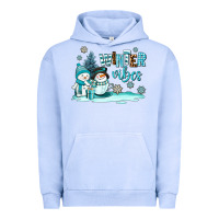 Pigment Grape Ice winter vibes Urban Hoodie - AdoDesignShop