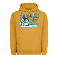 Pigment Peanut Butter winter vibes Urban Hoodie - AdoDesignShop