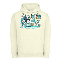 Pigment Pistachio winter vibes Urban Hoodie - AdoDesignShop