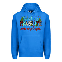 True Royal santa s favorite soccer player Premium Hoodie - JahusDesignShop