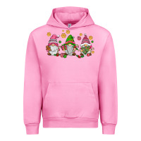 Fuchsia Pink pink christmas gnomies Urban Hoodie - AdoDesignShop
