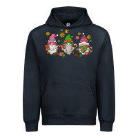 Navy pink christmas gnomies Urban Hoodie - AdoDesignShop