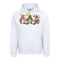 White pink christmas gnomies Urban Hoodie - AdoDesignShop