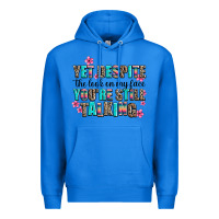 True Royal yet despite the look on my face you are still talk Premium Hoodie - AdoDesignShop