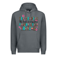 Rock yet despite the look on my face you are still talk Premium Hoodie - AdoDesignShop