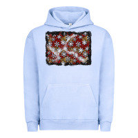 Pigment Grape Ice christmas snow crystals background Urban Hoodie - BundleAndBundleShop