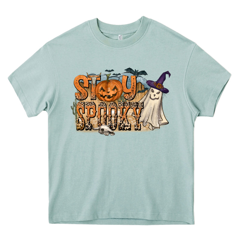 Stay Spooky Heavy Core Tee by CowhideDigitalArt | Teevron
