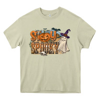 Mossy Stay Spooky Heavy Core Tee - CowhideDigitalArt