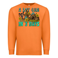 Carrot a lot can happen in 3 days western Premium Sweatshirt - texasbilliewilder