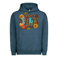 Pigment Midnight Navy it's fall y'all Urban Hoodie - AdoDesignShop