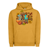 Pigment Peanut Butter it's fall y'all Urban Hoodie - AdoDesignShop