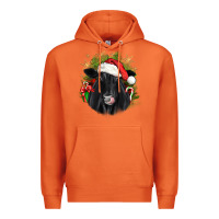 Carrot christmas black angus Premium Hoodie - JahusDesignShop