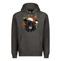 Charcoal Heather christmas black angus Premium Hoodie - JahusDesignShop