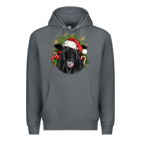 Rock christmas black angus Premium Hoodie - JahusDesignShop
