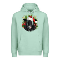 Seafoam christmas black angus Premium Hoodie - JahusDesignShop