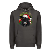 Smoke christmas black angus Premium Hoodie - JahusDesignShop