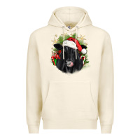 Tofu christmas black angus Premium Hoodie - JahusDesignShop