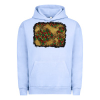 Pigment Grape Ice christmas trees and leopard background Urban Hoodie - BundleAndBundleShop
