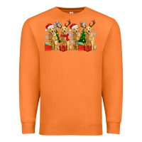 Carrot golden dogs with christmas Premium Sweatshirt - Zillion Design Studio
