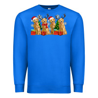 True Royal golden dogs with christmas Premium Sweatshirt - Zillion Design Studio