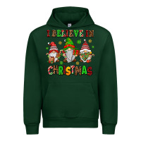 Forest Green i believe in christmas Urban Hoodie - AdoDesignShop