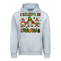 Heather Grey i believe in christmas Urban Hoodie - AdoDesignShop