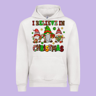I Believe In Christmas Urban Hoodie Designed By Adodesignshop