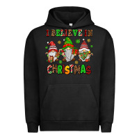 Pigment Black i believe in christmas Urban Hoodie - AdoDesignShop