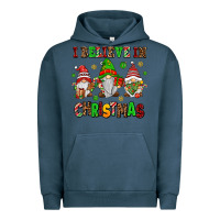 Pigment Midnight Navy i believe in christmas Urban Hoodie - AdoDesignShop