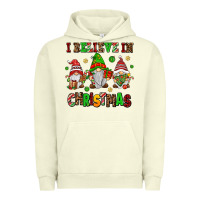 Pigment Pistachio i believe in christmas Urban Hoodie - AdoDesignShop