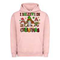Pigment Salmon i believe in christmas Urban Hoodie - AdoDesignShop