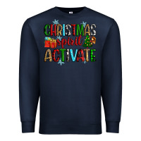 Navy christmas spirit activite Premium Sweatshirt - Zillion Design Studio