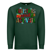 Sports Green christmas spirit activite Premium Sweatshirt - Zillion Design Studio