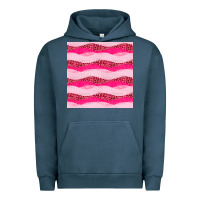 Pigment Midnight Navy valentines day glitter and leopard seamless pattern Urban Hoodie - BundleAndBundleShop