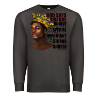Smoke afro man god says you are Premium Sweatshirt - texasbilliewilder