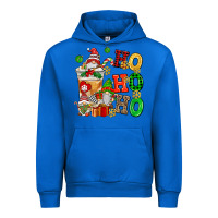 Cobalt ho ho ho christmas latte with gnomies Urban Hoodie - AdoDesignShop