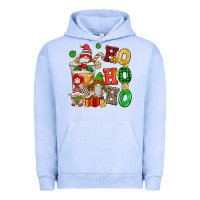 Pigment Grape Ice ho ho ho christmas latte with gnomies Urban Hoodie - AdoDesignShop