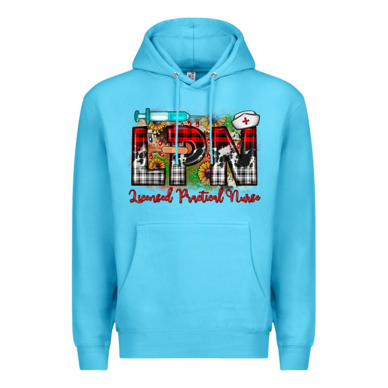 Christmas Lpn Licensed Practical Nurse Premium Hoodie by JahusDesignShop | Teevron