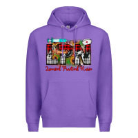 Purple christmas lpn licensed practical nurse Premium Hoodie - JahusDesignShop