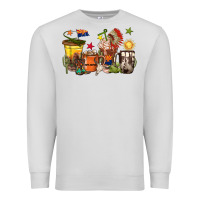 Dove Grey arizona coffee cups Premium Sweatshirt - texasbilliewilder