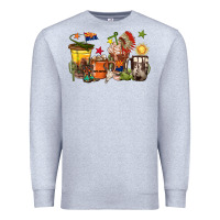 Heather Grey arizona coffee cups Premium Sweatshirt - texasbilliewilder