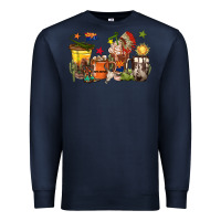 Navy arizona coffee cups Premium Sweatshirt - texasbilliewilder